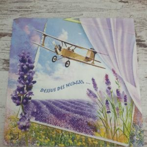 Szalvéta levendulás