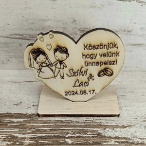 Fa köszönő ajándék